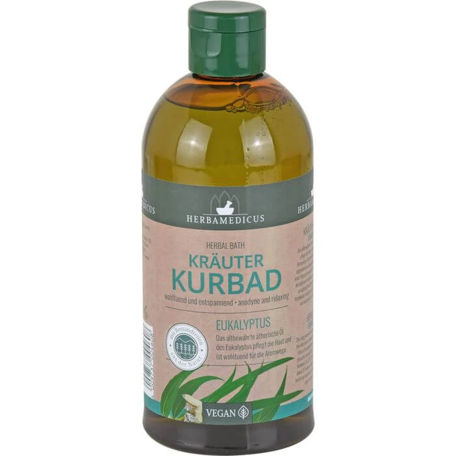 EUKALYPTUS KRÄUTER Herbamedicus spabad 500 ml
