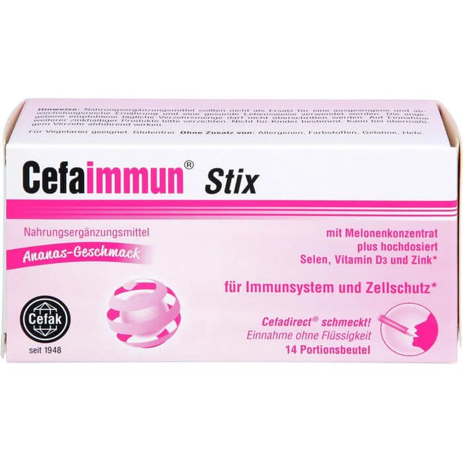 CEFAIMMUN Stix granulés 14 pcs.