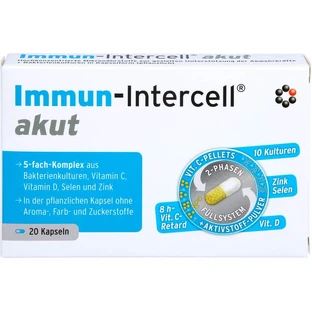 IMMUN-INTERCELL capsule dure aiguë avec fibre interchangeable 20 pcs.