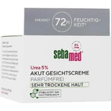 SEBAMED Crema facial aguda Urea 5% sin perfume 50 ml