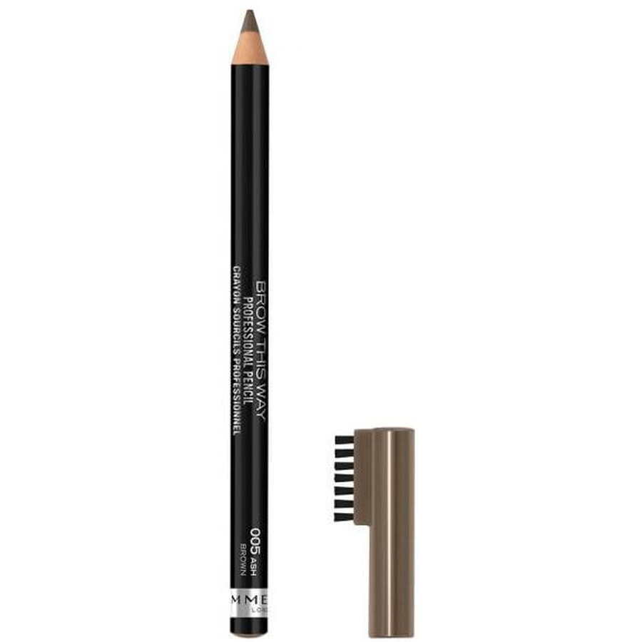 Matita per sopracciglia 001 Marrone Scuro, 1,4 g, Rimmel London Professional