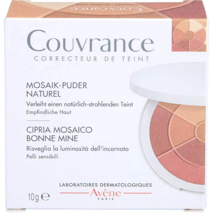 AVENE Couvrance Mosaico Polvo natural con esponja 10 g