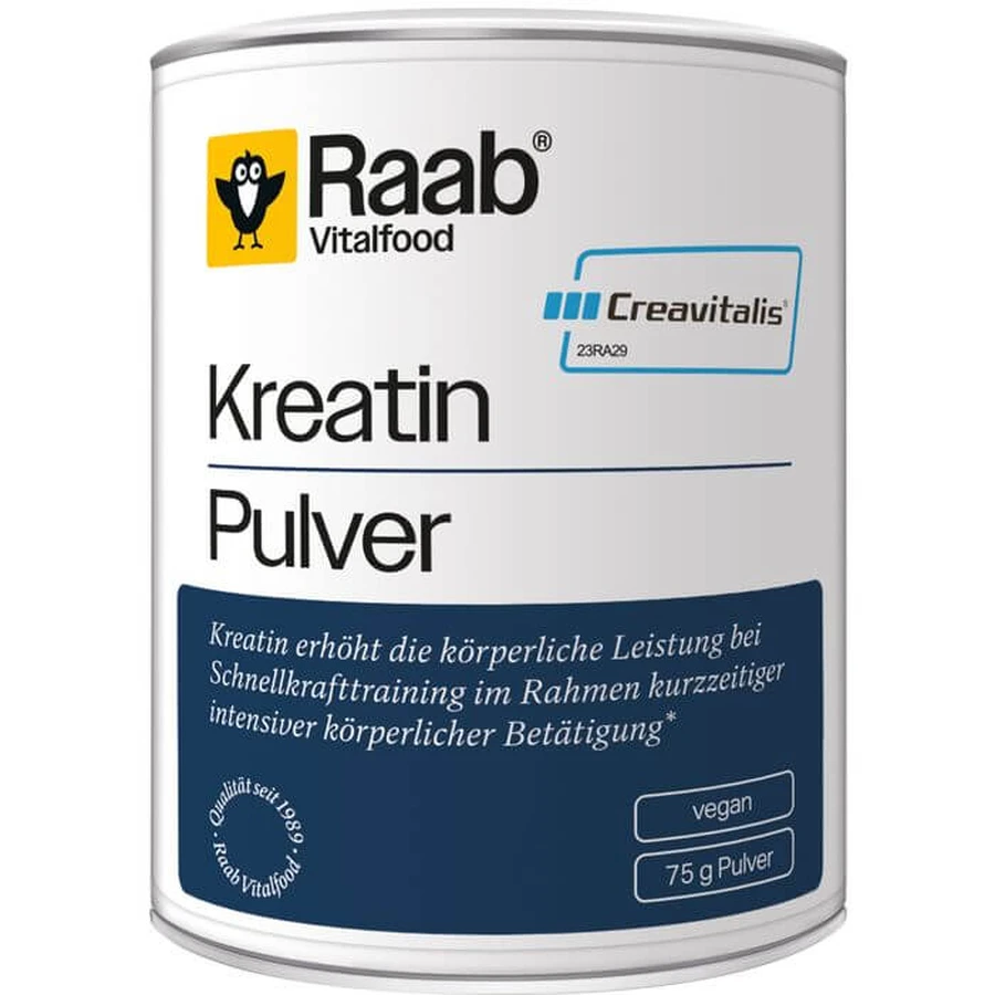 RAAB Vitalfood Creatine Monohydrate Powder 75 g