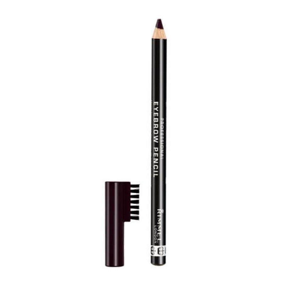 Matita per sopracciglia 004 Nera, 1,4 g, Rimmel London Professional