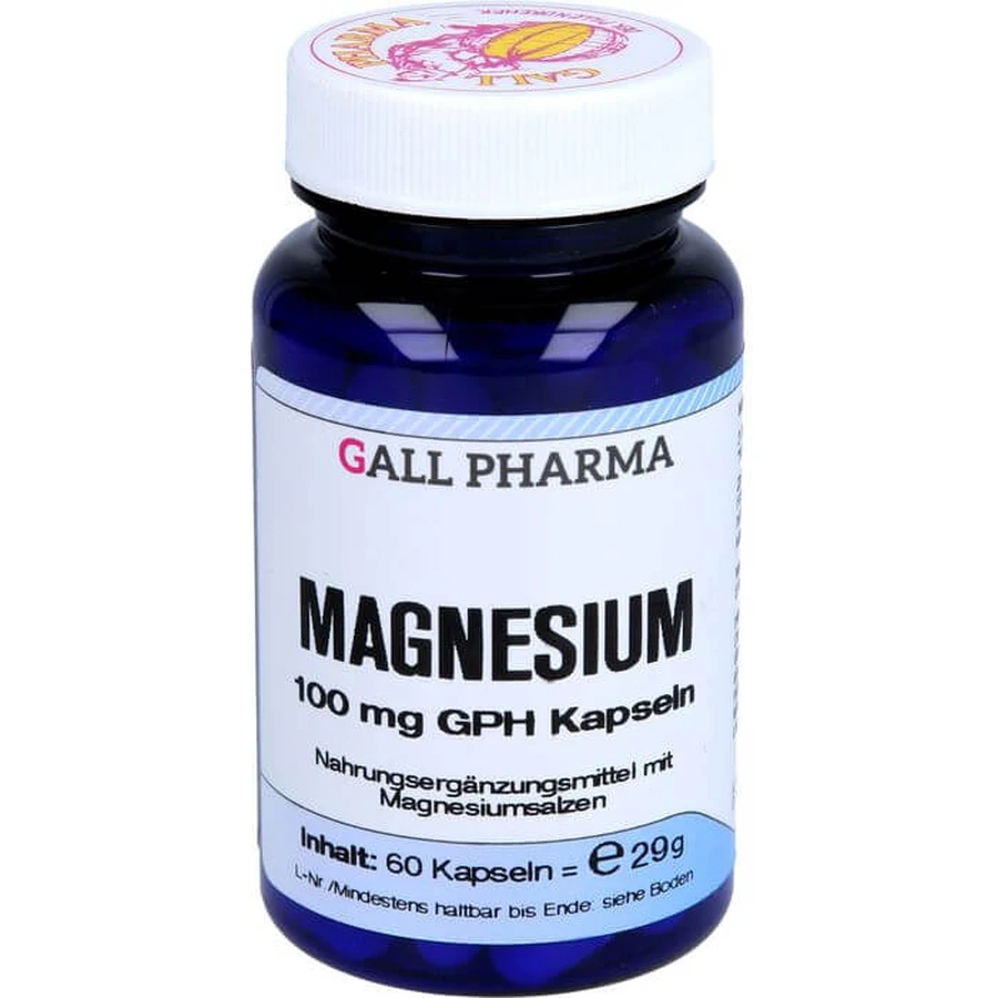 MAGNEZIU 100 mg GPH Capsule 60 Capsule