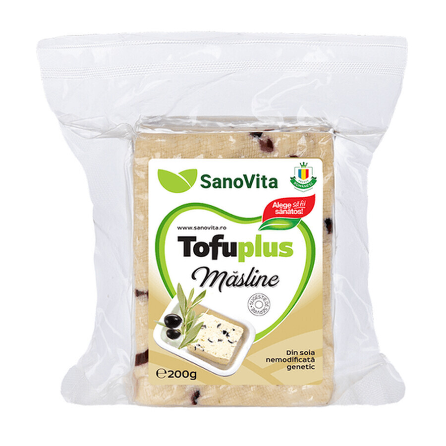 Tofu Plus con aceitunas, 200g, Sanovita