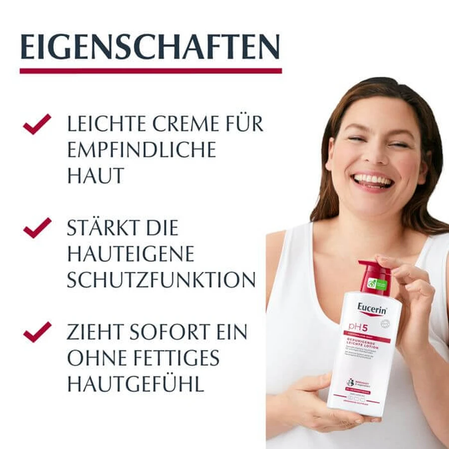 EUCERIN pH5 leichte Lotion empfindliche Haut 400 ml