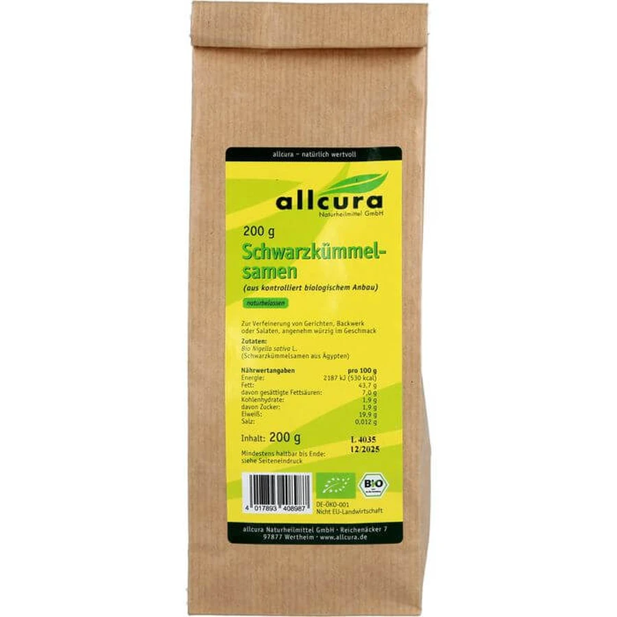 SEMILLAS DE POLLO NEGRO bio 200 g