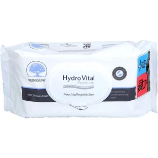 HYDROVITAL Premium chusteczki nawilżane z masłem shea 80 szt.
