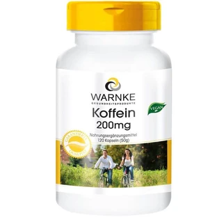 KOFFEIN 200 mg kapsułki 120 kapsułek
