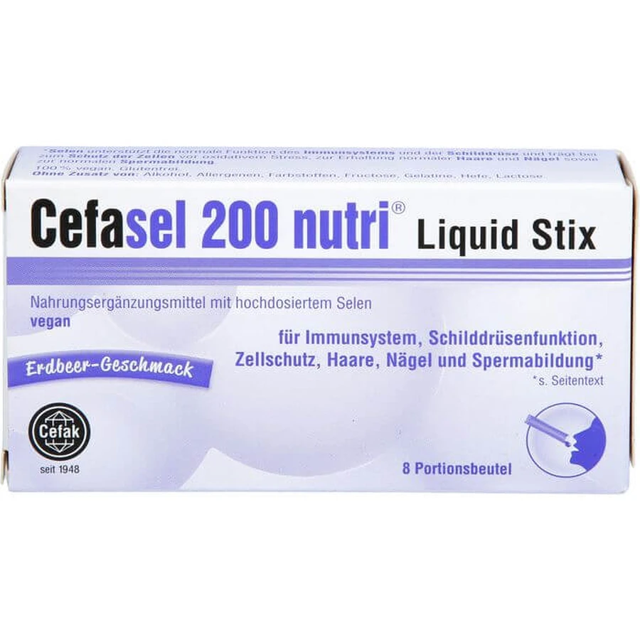CEFASEL 200 nutri Liquid Stix 8 buc.