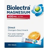 BIOLECTRA Magnesio 400 mg ultra Directo Naranja 100 St.