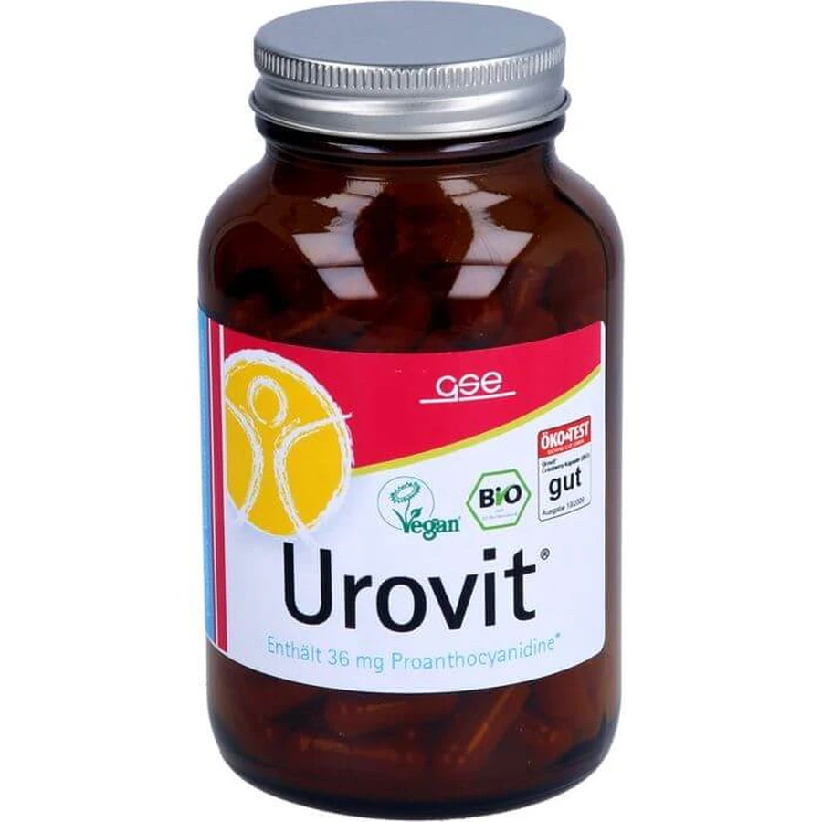 GSE Urovit Organic Capsules 120 Capsules