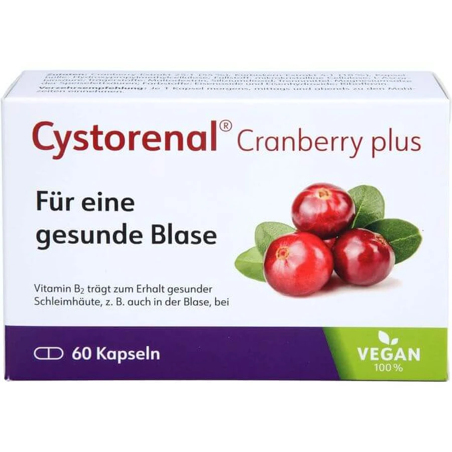 CYSTORENAL Cranberry plus Capsule 60 Capsule