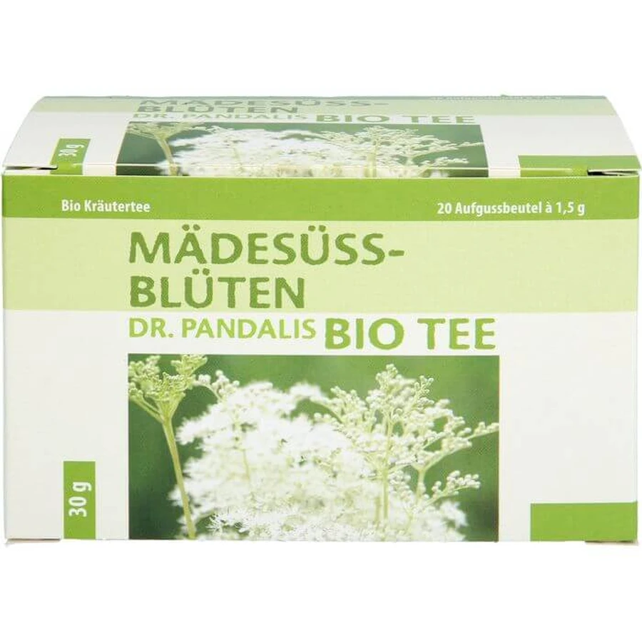 MÄDESÜSSBLÜTEN Dr. Pandalis organic tea filter bags 20 pcs.