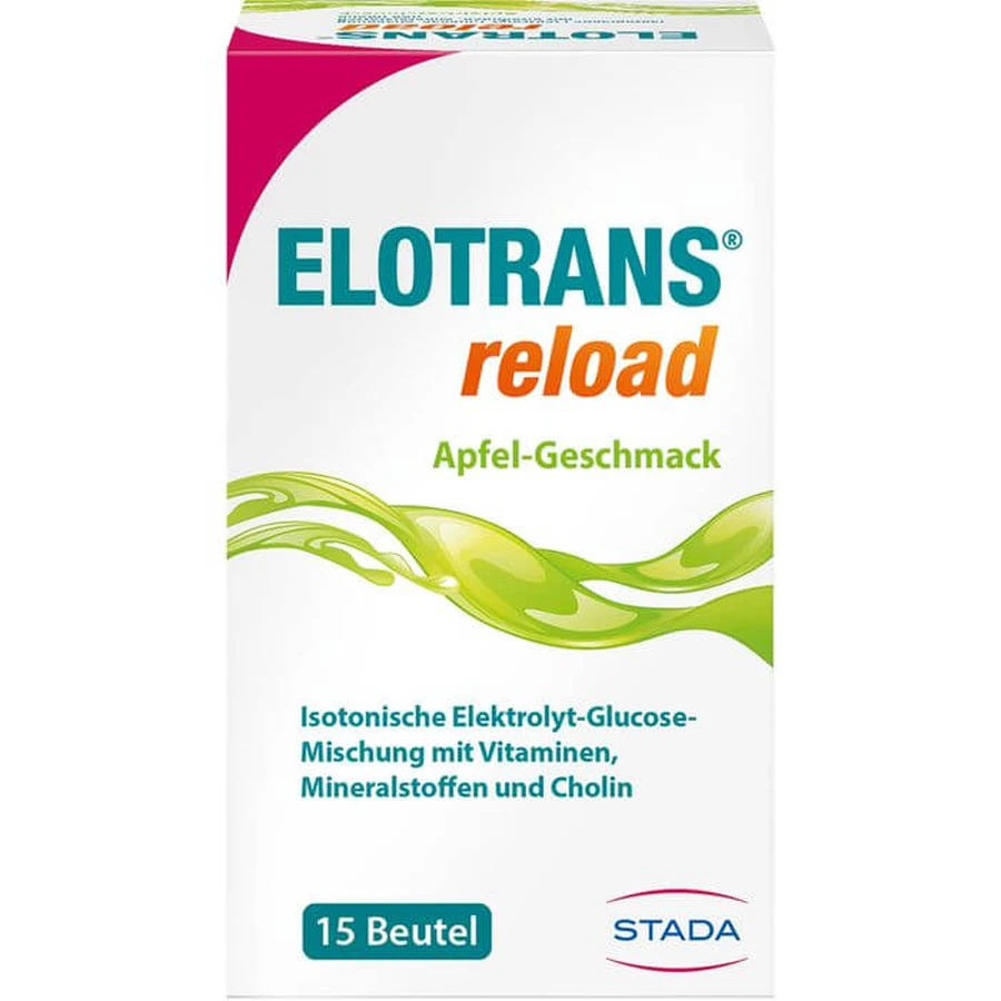 ELOTRANS reload Elektrolytenpoeder Appel Btl. 111,75 g
