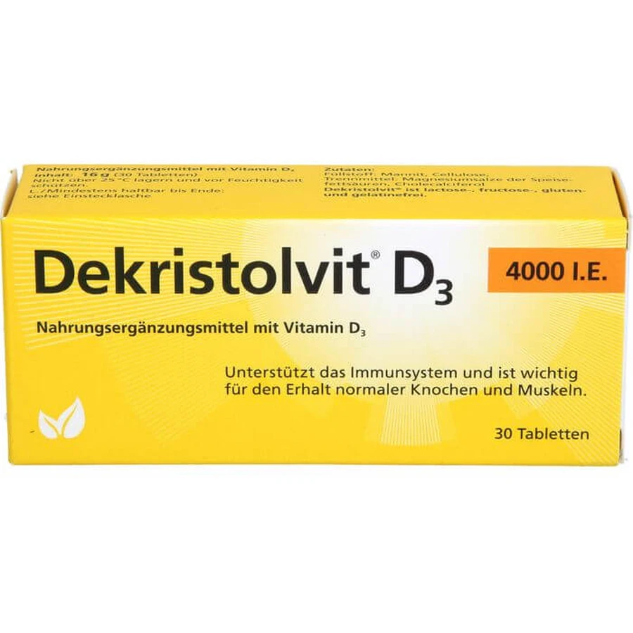 DEKRISTOLVIT D3 4000 I.E. Compresse 30 St.