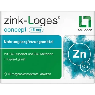ZINK-LOGES concept 15 mg magensaftres.Tabletten 30 St.