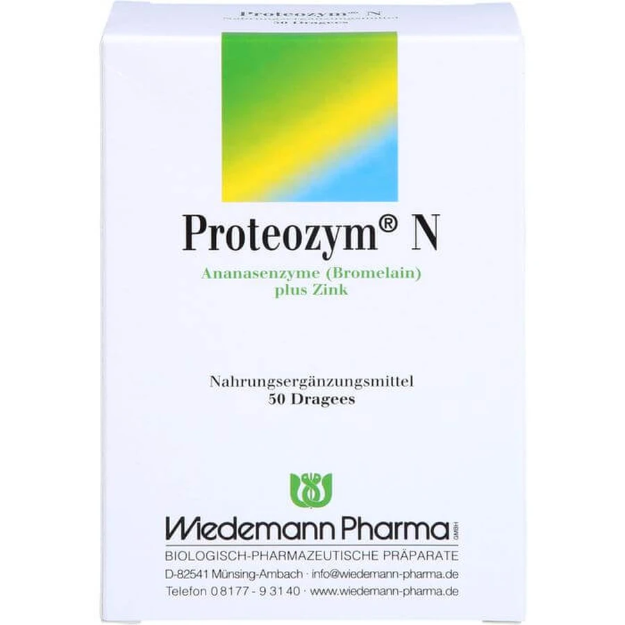 PROTEOZYM N Tabletki powlekane 50 St.: ceny i cechy