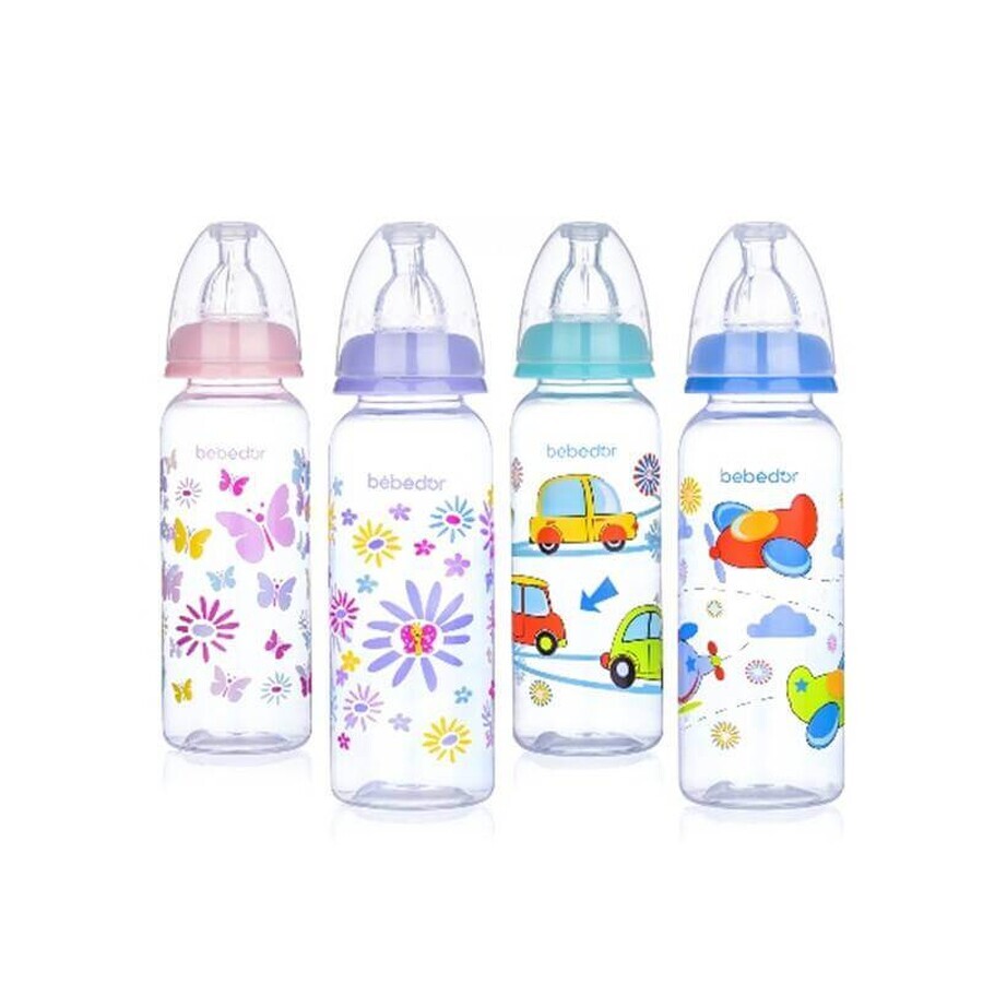 Bebe Dor Biberon cu desen 0%BPA 250ml +3 luni -24302