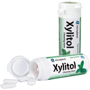 MIRADENT Gomma da masticare allo xilitolo menta speziata 30 pz.