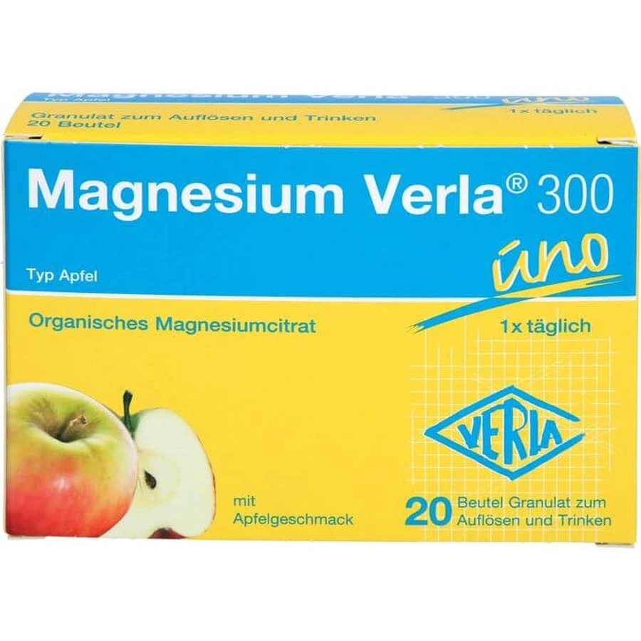 MAGNESIO VERLA 300 Manzana Gránulos 20 St.