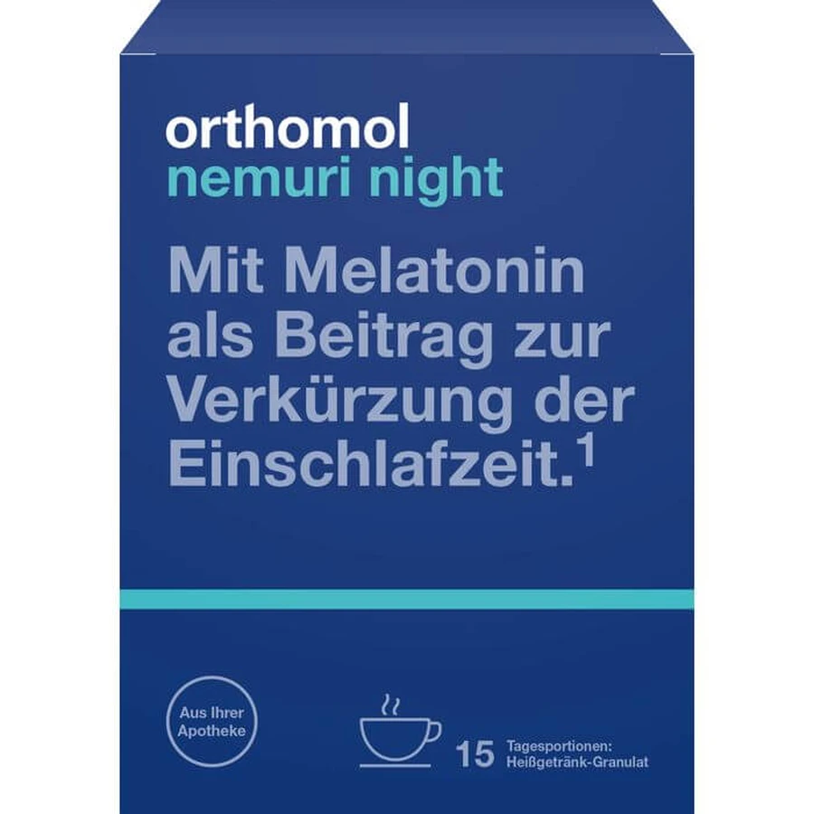 ORTHOMOL nemuri notte granuli 150 g