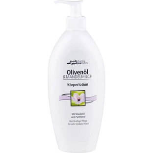 Lozione per il corpo all'olio d'oliva e al latte di mandorle 500 ml