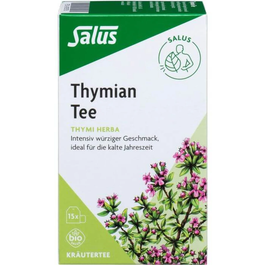 THYMIAN TEE Tisana Thymi herba Organic Salus Fbtl. 15 St.