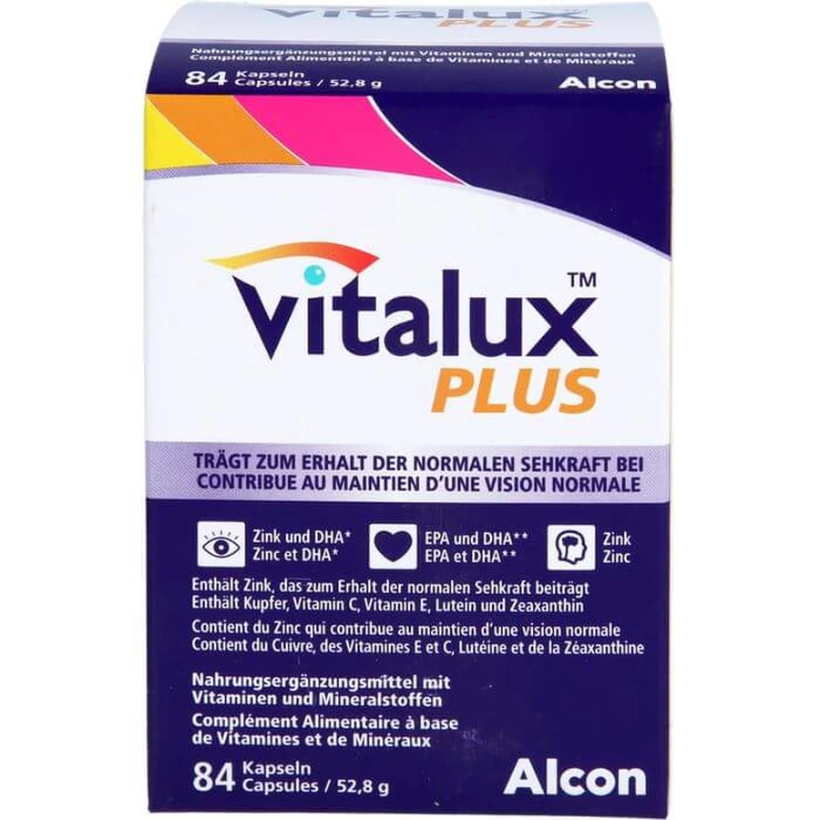 VITALUX Plus Capsule 84 Capsule