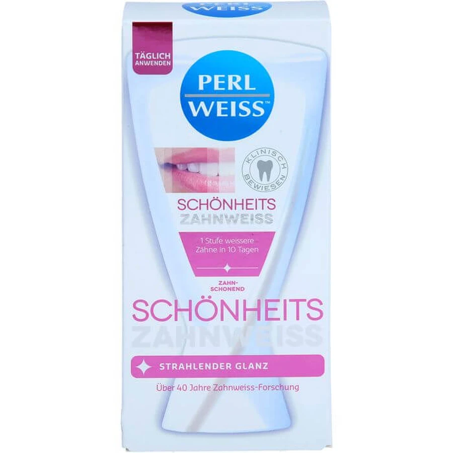 PERLWEISS pastă de dinți de albire a frumuseții 50 ml