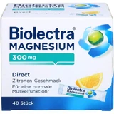 BIOLECTRA Magnesio 300 mg Direct Limón Sticks 40 St.