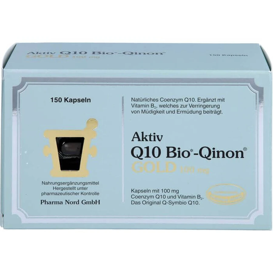 Q10 BIO Qinon Gold 100 mg kapsułki Pharma Nord 150 kapsułek: ceny i cechy