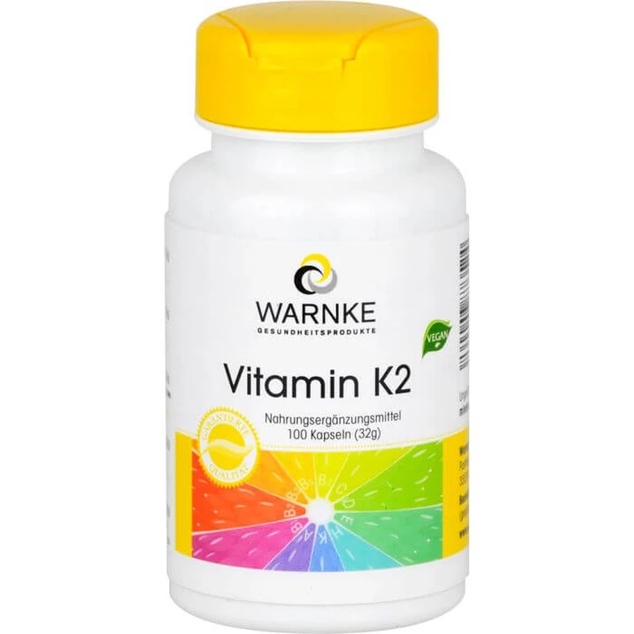 VITAMINE K2 CAPSULES 100 Capsules