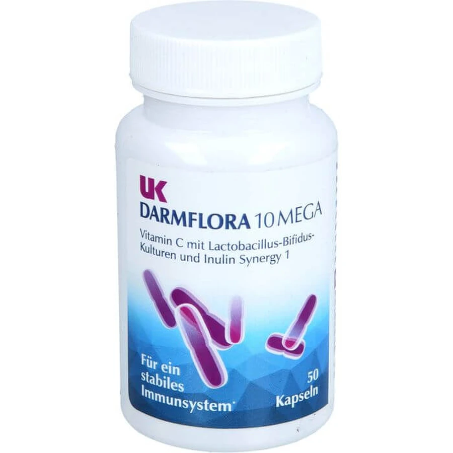 UK Darmflora 10 Mega Capsules 50 kapsułek: ceny i cechy