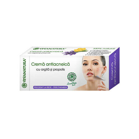 Crema antiacné, 20 ml, Vivanatura