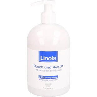 LINOLA doccia e lavaggio con dispenser 500 ml
