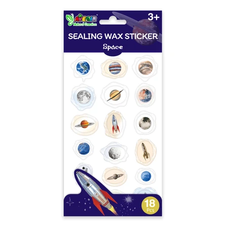 Imitatie zeehond stickers - Ruimte, Natuurlijke Creaties collectie