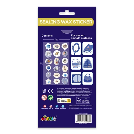 Imitatie zeehond stickers - Ruimte, Natuurlijke Creaties collectie
