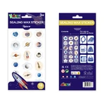 Imitatie zeehond stickers - Ruimte, Natuurlijke Creaties collectie