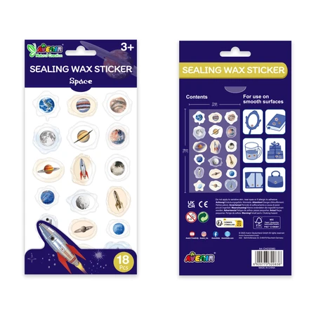 Imitatie zeehond stickers - Ruimte, Natuurlijke Creaties collectie