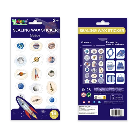 Imitatie zeehond stickers - Ruimte, Natuurlijke Creaties collectie