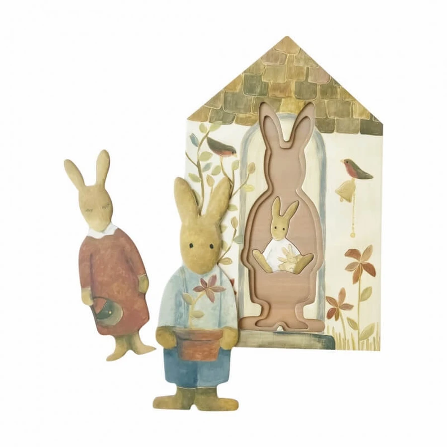 Puzzle de la famille Bunny, Egmont Toys