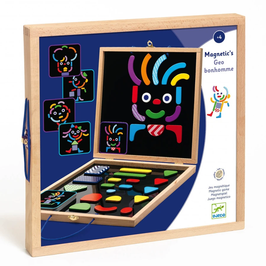 Geobonhomme game with magnets Djeco