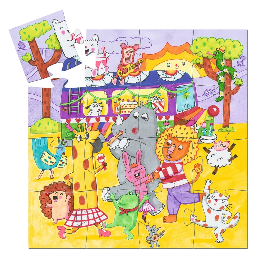 Puzzle Djeco - Bus de l'enfance