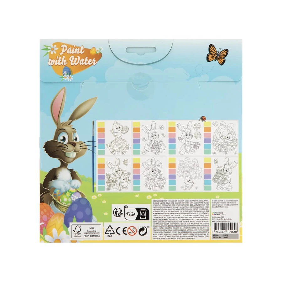 Set de pintura al agua para Pascua creativa