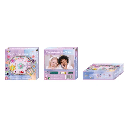 Set di anelli scintillanti "Dream Garden" di Fancy Me