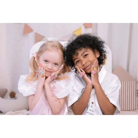 Set di anelli scintillanti "Dream Garden" di Fancy Me