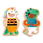Jeu Djeco Magnets Animaux en costume