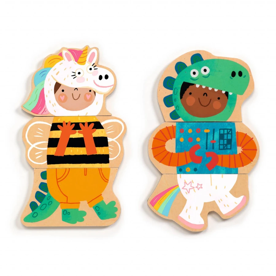 Jeu Djeco Magnets Animaux en costume